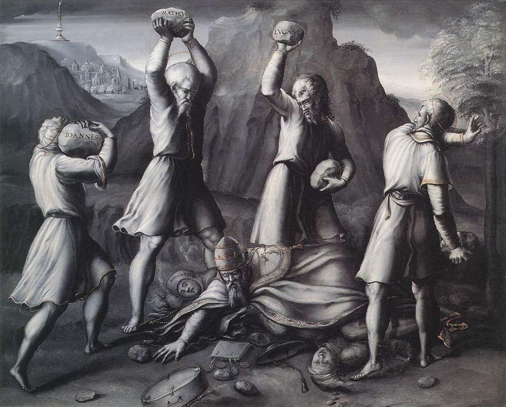 A Protestant Allegory, by Pennacchi Gerolamo de Pier-Marie 