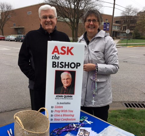 “Ask Bishop Quinn” + School is in Session