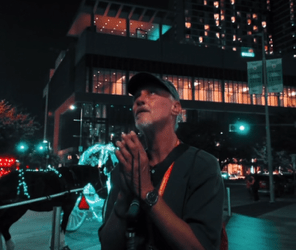 “He Made Quite a Scene as He Thanked the Lord”